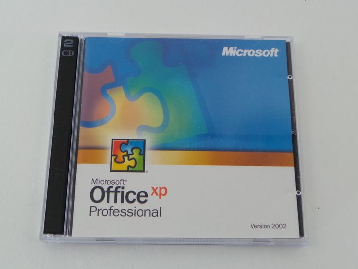 Microsoft office xp professional updates